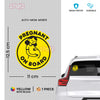 Adhesive Mom on Board Sticker for Cars