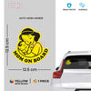 Safety First Mom on Board Vehicle Sticker