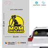 Classic Mom on Board Sticker for Vehicles