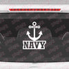 Patriotic Navy Decal for Cars