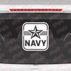 Support the Navy Emblem Car Window Decal