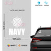 Navy Life Car Window Decal