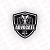 Bold Advocate Sticker for Road Awareness