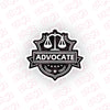 Attorney Advocate Sticker for Cars