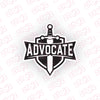 Classic Advocate Decal for Professionals