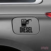 Diesel Tank Caution Notice Decal