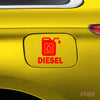 High Adhesion Diesel Use Decal