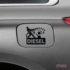 Weatherproof Diesel Decal for Safety