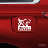 Weatherproof Diesel Decal for Safety