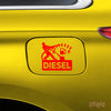 Weatherproof Diesel Decal for Safety