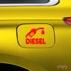 Unique Diesel Label for Fuel Safety