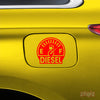 Bright and Bold Diesel Tank Sticker