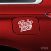 Clear Turbo Text Diesel Label for Cars