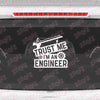 Durable Civil Engineer Vehicle Sticker