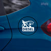 Weatherproof Diesel Decal for Safety