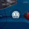 Bright and Bold Diesel Tank Sticker