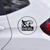 Weatherproof Diesel Decal for Safety