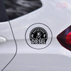 Bright and Bold Diesel Tank Sticker