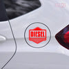 Vibrant Diesel Warning Sticker Decal