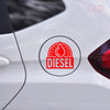 Stylish Diesel Sticker for Cars & Bikes