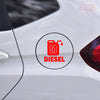 High Adhesion Diesel Use Decal