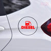 Diesel Identification Sticker for Tanks