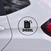 High Adhesion Diesel Use Decal