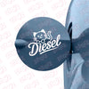 Diesel Tank Label for Vehicle Safety