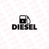 Diesel Identification Sticker for Tanks