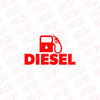 Diesel Identification Sticker for Tanks