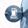 Bold Diesel Label for Bikes and Cars