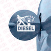 Weatherproof Diesel Decal for Safety