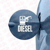 Diesel Tank Caution Notice Decal