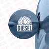 Stylish Diesel Sticker for Cars & Bikes