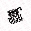 Effortless Diesel Label for Tanks