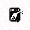 Diesel Warning Decal for Easy Safety