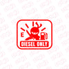 Diesel Tank Use Marker for Vehicles