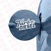 Bold Design Diesel Fuel Notice Sticker