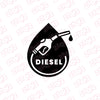 Reflective Diesel Notice for All Tanks