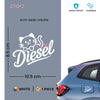 Diesel Tank Label for Vehicle Safety