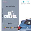 Diesel Identification Sticker for Tanks