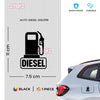 Bold Diesel Label for Bikes and Cars