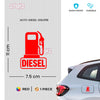 Bold Diesel Label for Bikes and Cars