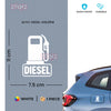 Bold Diesel Label for Bikes and Cars