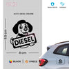 Clear Diesel Use Sticker for Vehicles