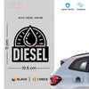 Stylish Diesel Sticker for Cars & Bikes