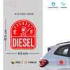 Premium Diesel Use Decal for Vehicles