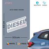 Adhesive Diesel Fuel Label for Tanks