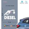 Unique Diesel Label for Fuel Safety