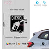 Diesel Warning Decal for Easy Safety